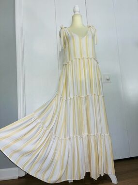 Label of Love Tiered Maxi Dress